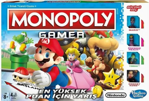 Monopoly Gamer Mario Kutu Oyunu