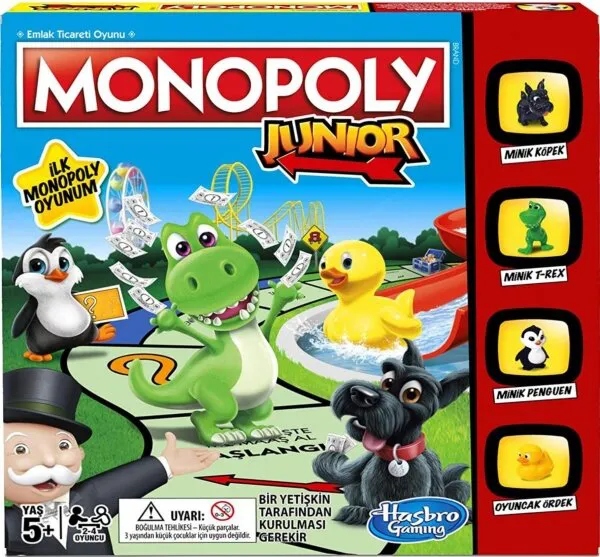 Monopoly Junior Kutu Oyunu