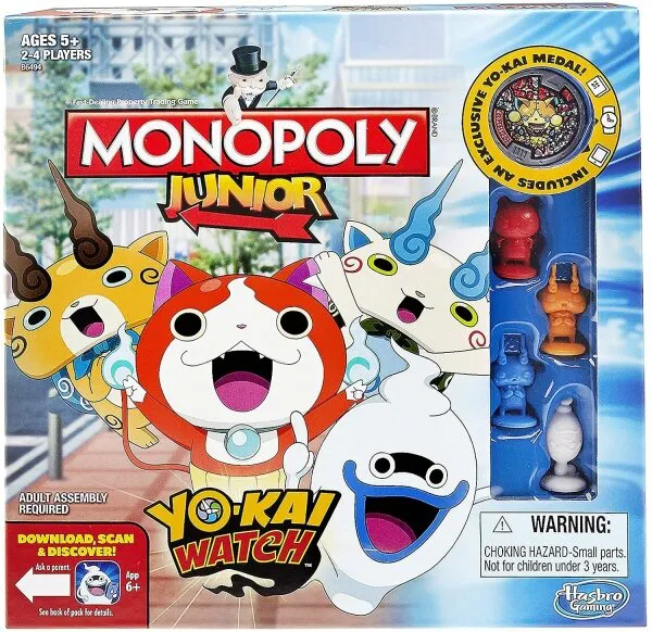 Monopoly Junior Yo-kai Watch Edition Kutu Oyunu
