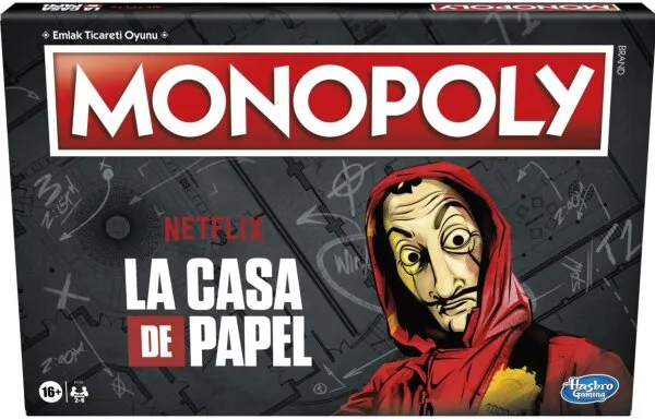 Monopoly La Casa De Papel Kutu Oyunu