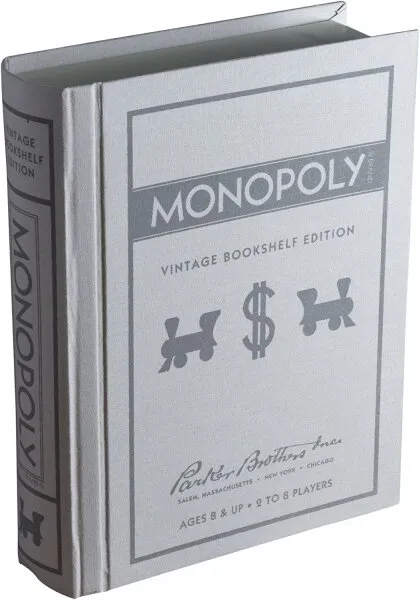 Monopoly Linen Book Vintage Edition Kutu Oyunu