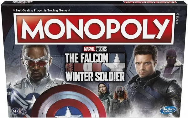 Monopoly Marvel The Falcon and The Winter Soldier Edition Kutu Oyunu