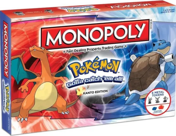 Monopoly Pokemon Kanto Edition Kutu Oyunu