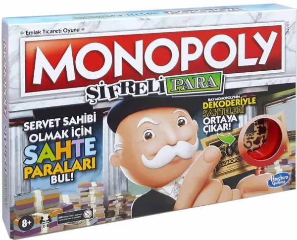 Monopoly Şifreli Para F2674 Kutu Oyunu