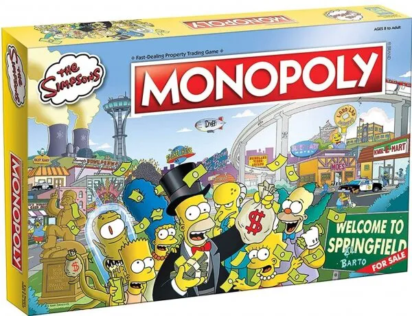 Monopoly The Simpsons Edition Kutu Oyunu