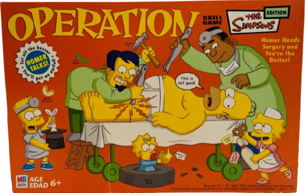 Operation Simpsons Kutu Oyunu
