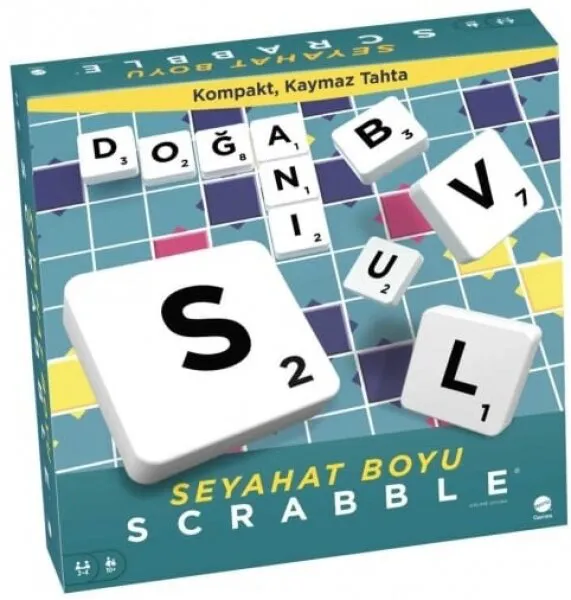 Scrabble Seyahat Boyu Kutu Oyunu