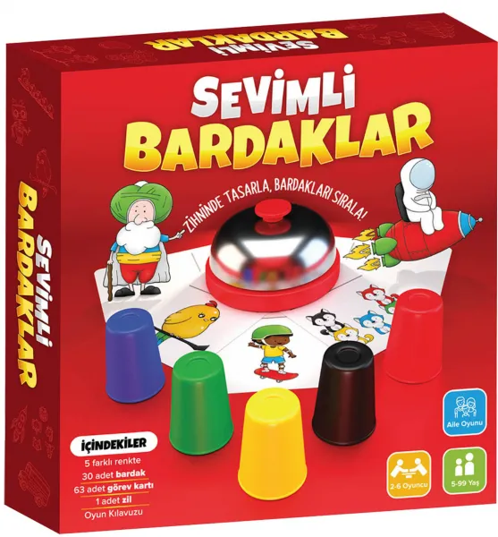 Sevimli Bardaklar Kutu Oyunu