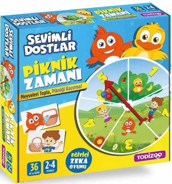 Sevimli Dostlar Piknik Zamanı Kutu Oyunu