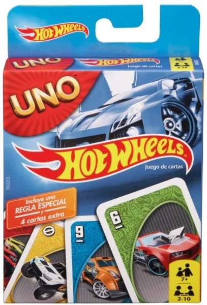 UNO Hot Wheels Edition BGG53 Kutu Oyunu