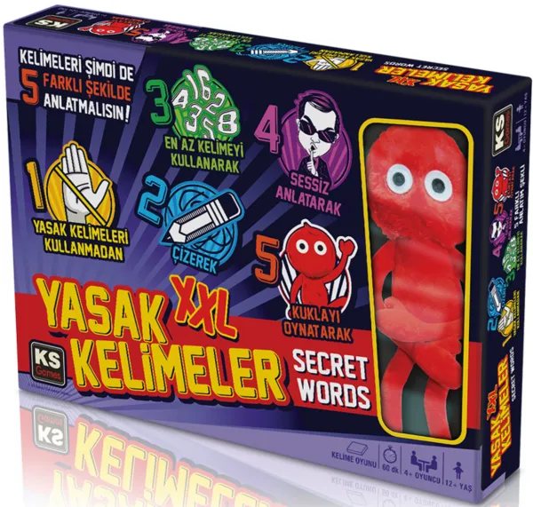 Yasak Kelimeler XXL 25111 Kutu Oyunu