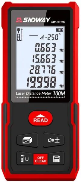 Sndway SW-DS100 100 m Lazer Metre