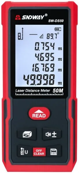 Sndway SW-DS50 50 m Lazer Metre