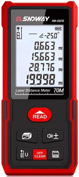 Sndway SW-DS70 70 m Lazer Metre