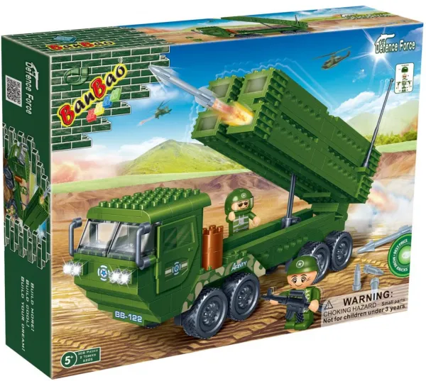 Banbao 6205 Defence Force 308 Parça Lego ve Yapı Oyuncakları