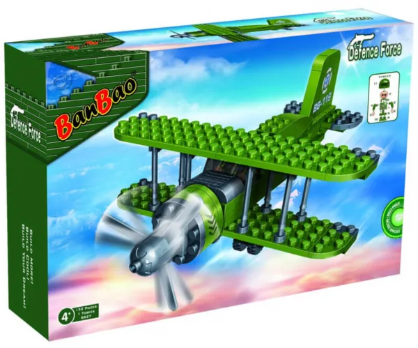 Banbao Defence Force 132 Parça Lego ve Yapı Oyuncakları