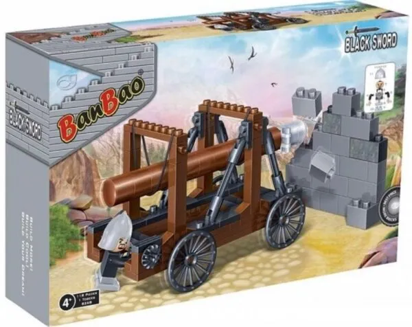 Banbao Kale Yıkma Aracı 118 Parça Lego ve Yapı Oyuncakları