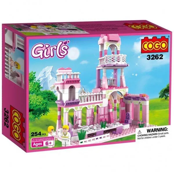 Cogo E3262 Prenses Lego ve Yapı Oyuncakları