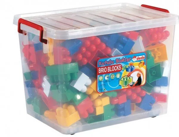 Dede Kutulu Bloklar No:4 250 Parça Lego ve Yapı Oyuncakları