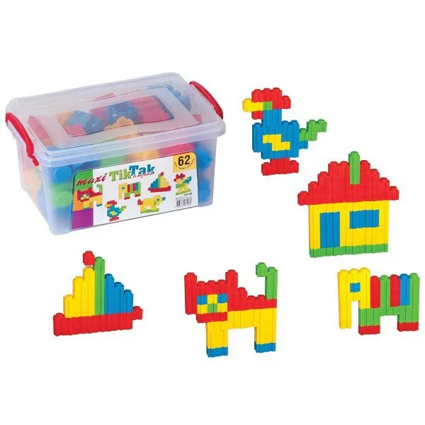 Dede Maxi Tik Tak 62 Parça 62 parça Lego ve Yapı Oyuncakları