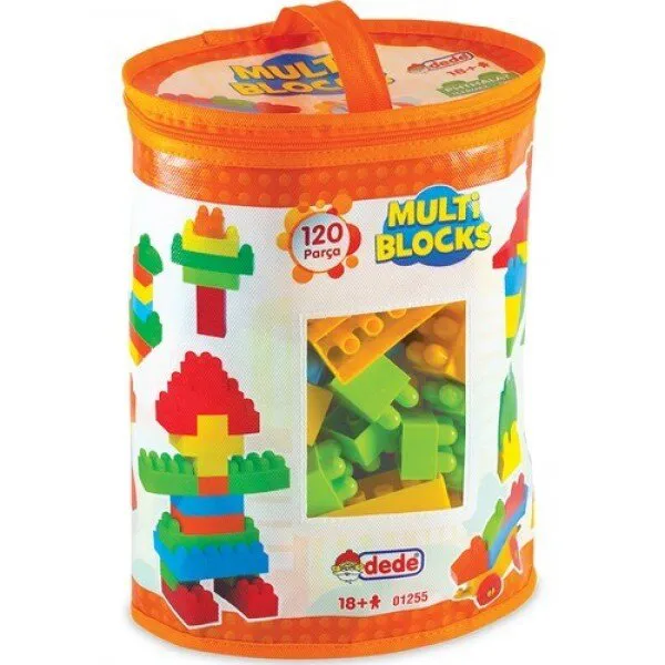 Dede Multi Blocks 120 Parça 120 parça Lego ve Yapı Oyuncakları