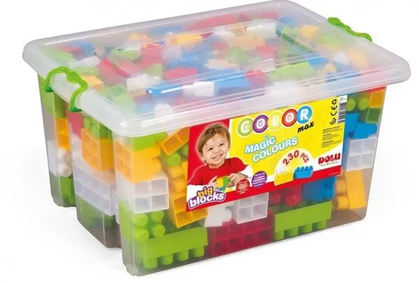 Dolu 5093 Sandıkta Renkli Bloklar 230 Parça Lego ve Yapı Oyuncakları