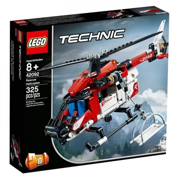 LEGO 42092 Technic Rescue Helicopter Lego ve Yapı Oyuncakları