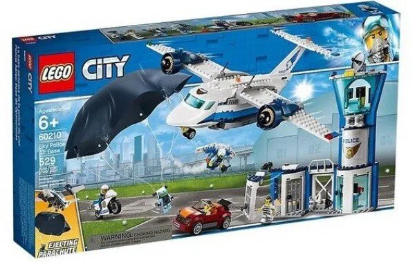 LEGO City 60210 Sky Police Air Base Lego ve Yapı Oyuncakları
