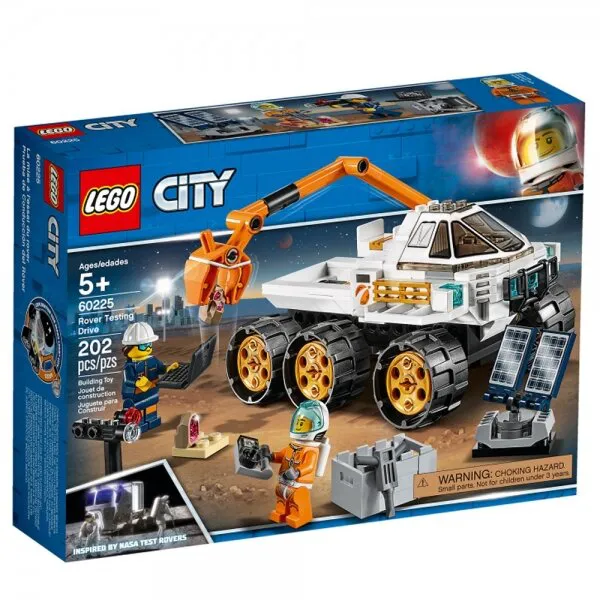 LEGO 60225 City Rover Testing Drive Lego ve Yapı Oyuncakları