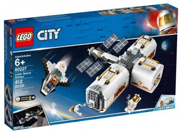 LEGO 60227 Lunar Space Station Lego ve Yapı Oyuncakları