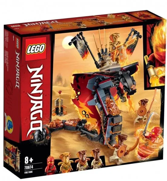 LEGO 70674 Ninjago Fire Fang Lego ve Yapı Oyuncakları