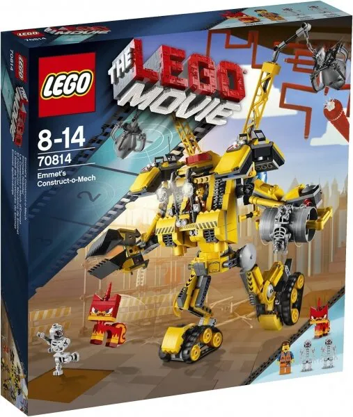 LEGO 70814 Lego Movie Emmets Construct o Merch Lego ve Yapı Oyuncakları