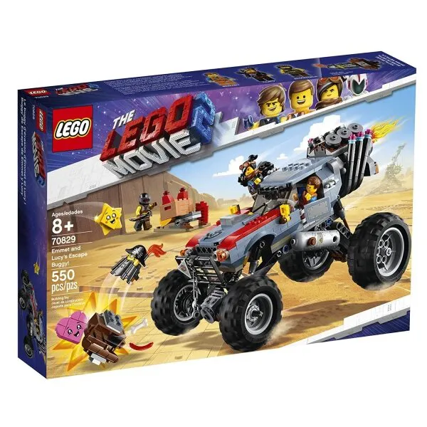 LEGO 70829 Movie 2 Emmet and Lucy Escape Buggy Lego ve Yapı Oyuncakları