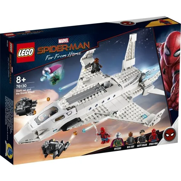 LEGO 76130 Stark Jet and Drone Attack Lego ve Yapı Oyuncakları