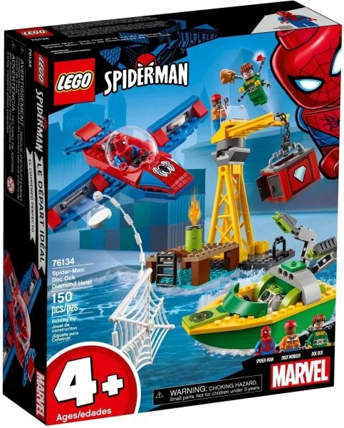 LEGO 76134 Super Heroes Spider-Man Doc Ock Diamond Heist Lego ve Yapı Oyuncakları