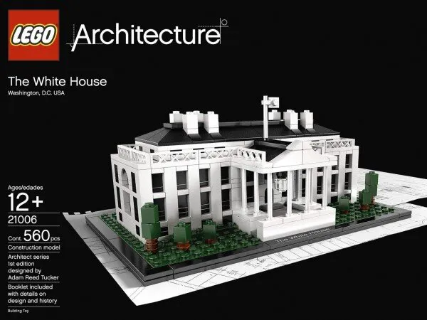 LEGO Architecture 21006 White House Lego ve Yapı Oyuncakları
