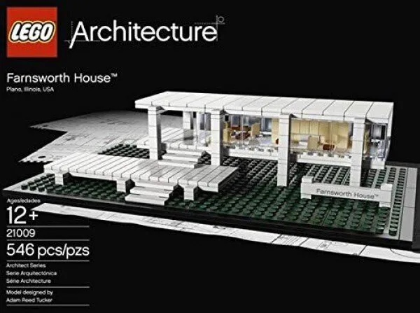 LEGO Architecture 21009 Farnsworth House Lego ve Yapı Oyuncakları