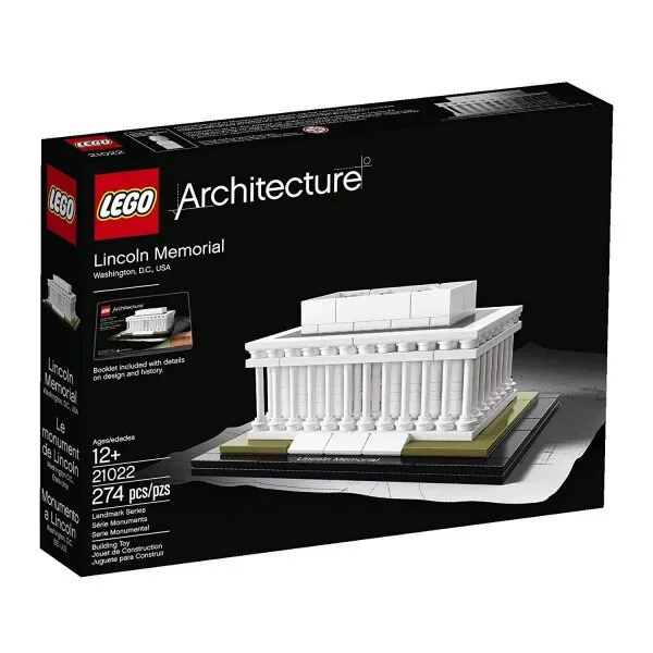 LEGO Architecture 21022 Lincoln Memorial Lego ve Yapı Oyuncakları