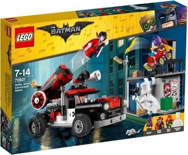 LEGO Batman 70921 Harley Quinn Cannonball Attack Lego ve Yapı Oyuncakları