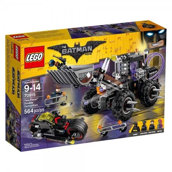 LEGO Batman Movie 70915 Two Face Double Demolation Lego ve Yapı Oyuncakları