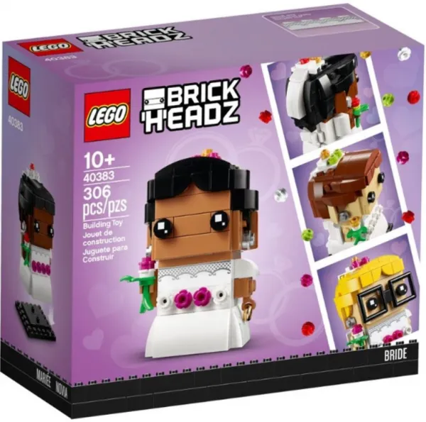 LEGO BrickHeadz 40383 Wedding Bride Lego ve Yapı Oyuncakları