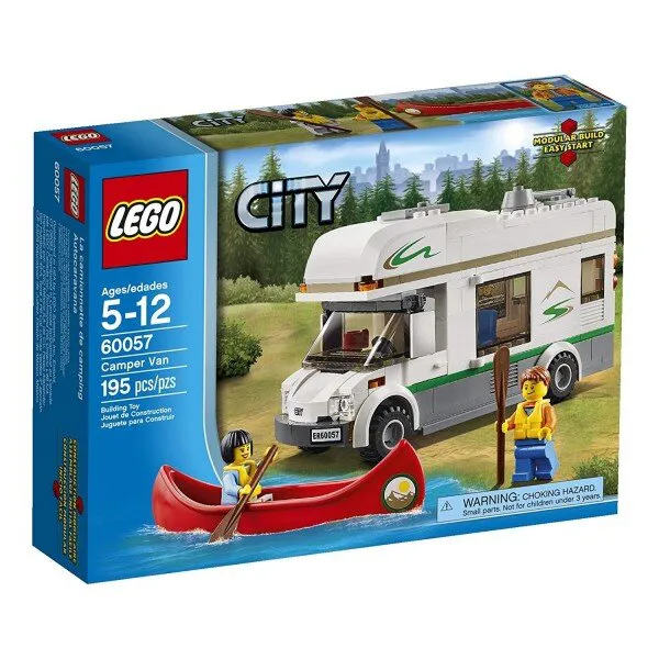 LEGO City 60057 Camper Van Lego ve Yapı Oyuncakları