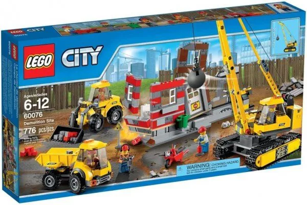 LEGO City 60076 Demolition Site Lego ve Yapı Oyuncakları