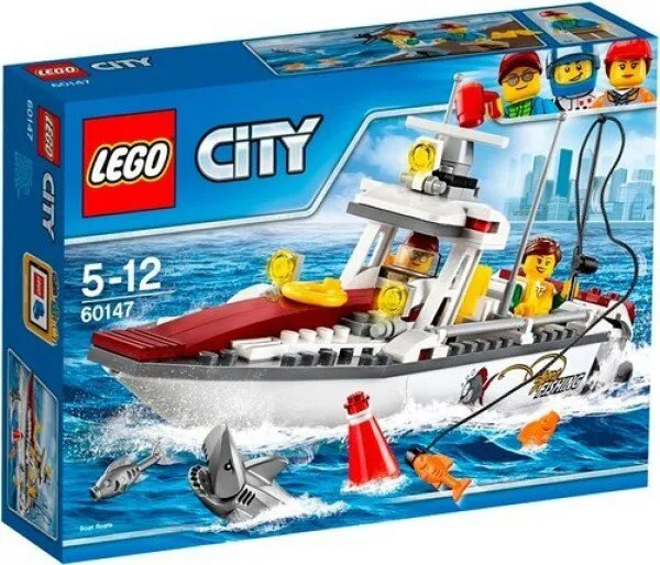 LEGO City 60147 Fishing Boat Lego ve Yapı Oyuncakları