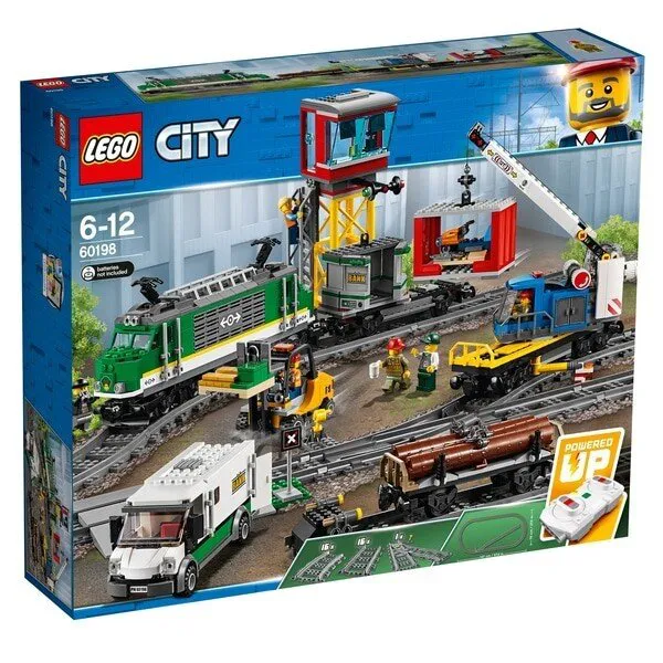 LEGO City 60198 Cargo Train Lego ve Yapı Oyuncakları