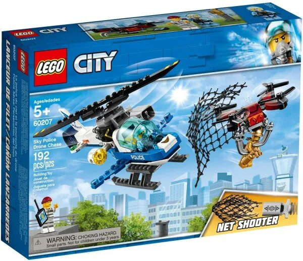LEGO City 60207 Sky Police Drone Chase Lego ve Yapı Oyuncakları