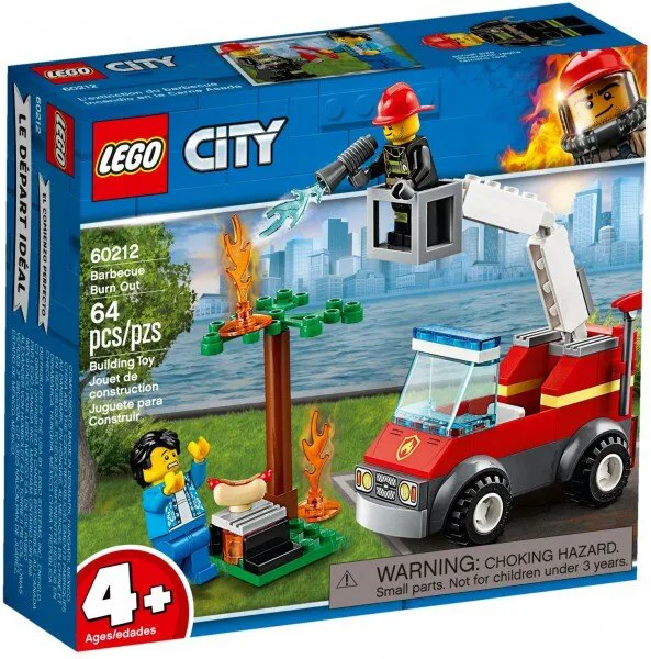 LEGO City 60212 Barbecue Burn Out Lego ve Yapı Oyuncakları