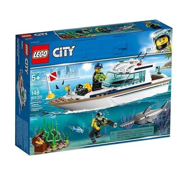 LEGO City 60221 Diving Yacht Lego ve Yapı Oyuncakları