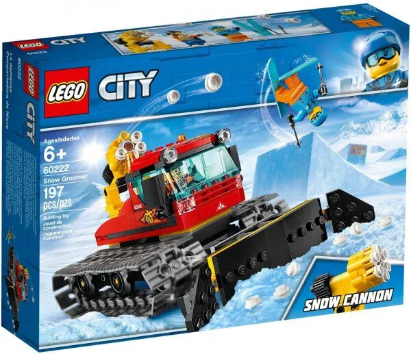 LEGO City 60222 Snow Groomer Lego ve Yapı Oyuncakları
