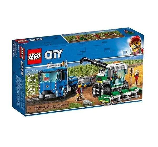 LEGO City 60223 Great Vehicles Harvester Transport Lego ve Yapı Oyuncakları